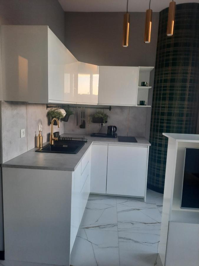 Hanza Tower Sunny Apartment Estetino Exterior foto
